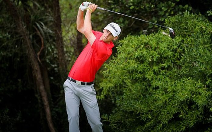 Sam Jones leads the New Zealand Strokeplay after the opening round. (Photo: BW Media // Glenn Taylor)