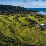 New Zealand Event Golf Tees Off in World First Muriwai Golf Club NZ Top 40 Number 12 - COVID 19