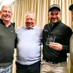 Ryan Fox Warmed Up For Europe With Supreme Form at Wairakei Briscoes Wairakei Invitational ProAm Photo From left. Richard Ellis, John Street (Lincoln Farms), Ryan Fox and Rod Duke (Briscoes)