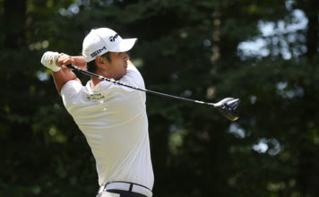 Danny Lee Misses Tour Champs After Final Day Blitz Danny Lee of New Zealand plays his shot from the ninth tee during the second round of The Northern Trust at TPC Boston on August 21, 2020 in Norton, Massachusetts. (Photo by Rob Carr/Getty Images)