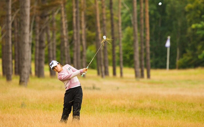 Lydia Ko during the third round of the Scottish Open (Photo: Tristan Jones)