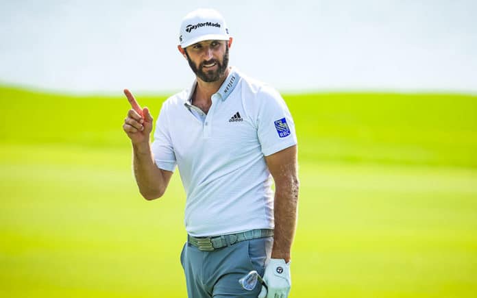 Dustin Johnson in PGA Tour Championships