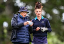 NZ Women’s Interprovincials: Bay of Plenty Joins Auckland On Top Bay of Plenty's Caitlin Maurice at the 2020 NZ Women's Interprovincial Golf Championships, Akarana Golf Club, (Photo: Simon Watts/www.bwmedia.co.nz / Golf NZ)
