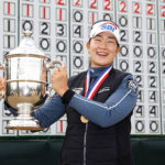 A Lim Kim Wins 75th U.S. Women’sOpen A Lim Kim poses with the trophy after winning the 2020 U.S. Women's Open at Champions Golf Club (Cypress Creek Course) in Houston, Texas on Monday, Dec. 14, 2020. (Chris Keane/USGA)
