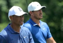 Five Comeback Stories To Watch On The PGA Tour In 2021 Tiger Woods of the United States and Brooks Koepka of the United States walk from the ninth tee during the second round of The Memorial Tournament on July 17, 2020 at Muirfield Village Golf Club in Dublin, Ohio. (Photo by Sam Greenwood/Getty Images)