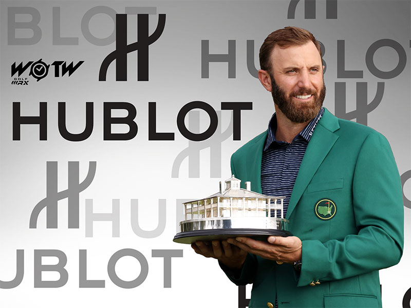 Dustin Johnson (Supplied by Hublot)