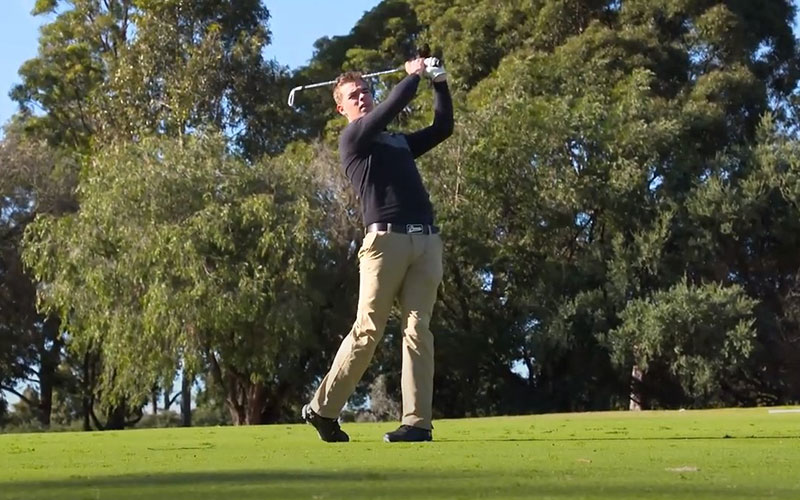 Scott McLaughlin golfer (Youtube)