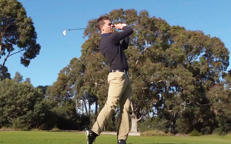 Scott McLaughlin golfer (Youtube)