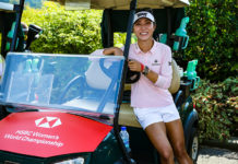 Lydia Ko Five Back From Lead After Opening Day in Singapore Lydia Ko takes time out to support Sentosa Golf Club’s environmental sustainability efforts (Getty Images)