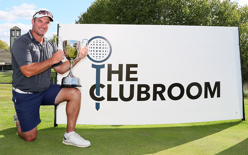 Ryan Fox after winning The Clubroom Gulf Harbour Open (Golf NZ)