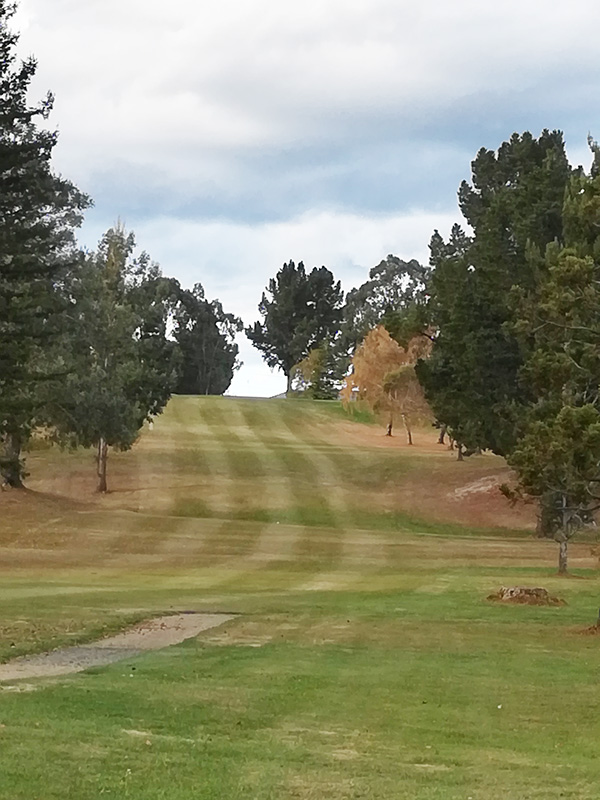 Taieri Lakes Golf Club - Approach to the new par4 8th (Supplied)