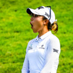 Ko and Kang Three Shots Back in Michigan Lydia Ko reacts to a birdie putt on the 14th hole during the first round of the Dow Great Lakes Bay Invitational on July 14, 2021 in Midland, Michigan. (Photo by Sam Greenwood/Getty Images)