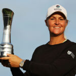 Anna Nordqvist Wins Thrilling AIG Women’s Open, Ko Finishes T29 Champion, Anna Nordqvist of Sweden poses with the AIG Women's Open trophy during Day Four of the AIG Women's Open at Carnoustie Golf Links on August 22, 2021 in Carnoustie, Scotland. (Photo by Warren Little/R&A/R&A via Getty Images)