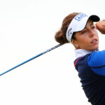 Harigae and Hall Tied for Lead in Women’s Open as Ko Survives Georgia Hall of England tees off on the fourth hole during Day Two of the AIG Women's Open at Carnoustie Golf Links on August 20, 2021 in Carnoustie, Scotland. (Photo by Chloe Knott/R&A/R&A via Getty Images)