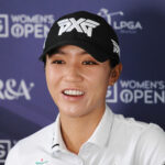 Early Tee Time for Ko as AIG Women’s Open Announces Record Prizemoney Lydia Ko of New Zealand talks during a press conference prior to the AIG Women's Open at Carnoustie Golf Links on August 17, 2021 in Carnoustie, Scotland. (Photo by R&A - Handout/R&A via Getty Images)