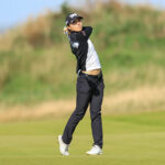 Lydia Ko Loving The Links At Dumbarnie Lydia Ko of New Zealand plays her second shot on the seventh hole during the first round of the Trust Golf Women's Scottish Open at Dumbarnie Links on August 12, 2021 in Leven, Scotland. (Photo by David Cannon/Getty Images)