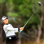 Lydia Ko Shoots Course Record to Finish Tied for Second in Scottish Open Lydia Ko plays her tee shot on the first hole during the final round where she shot a course record of the Trust Golf Women's Scottish Open at Dumbarnie Links on August 15, 2021 in Leven, Scotland. (Photo by David Cannon/Getty Images)