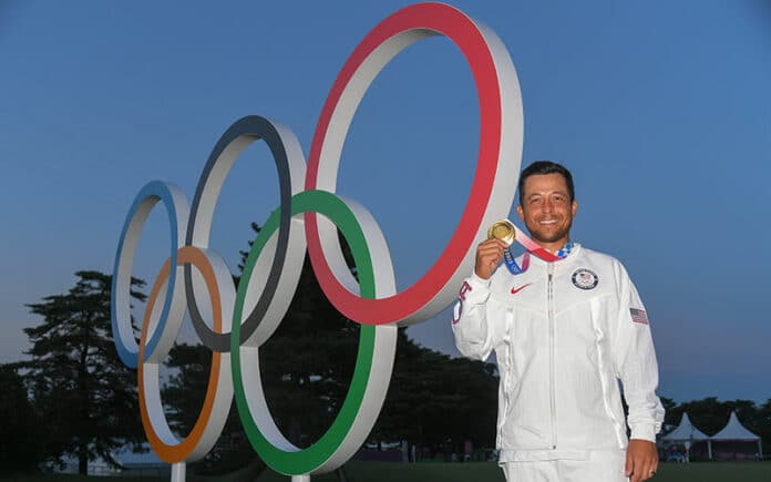 Xander Schauffele of the United States