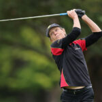 New Zealand Women’s Interprovincials Set For Intriguing Finals Jill Morgan of Waikato during the1st day of the New Zealand Women’s Interprovincial Golf Tournament at Timaru Golf Club, Timaru on Tuesday 7 December 2021. Photo: Martin Hunter/www.bwmedia.co.nz