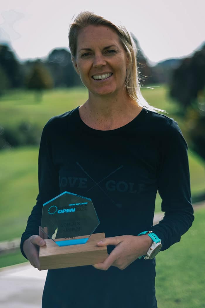 Liz McKinnon (Photo Mike Hadnett Golf NZ)