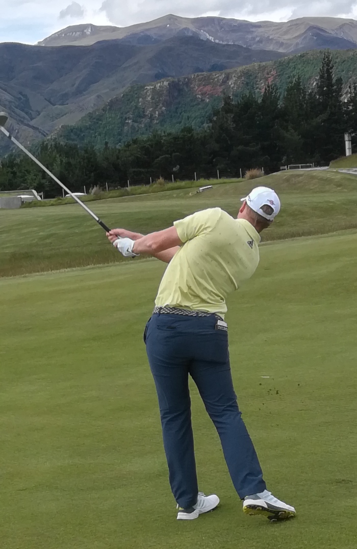 Nick Voke at The Hills Pro-am (Photo: Neville Idour)