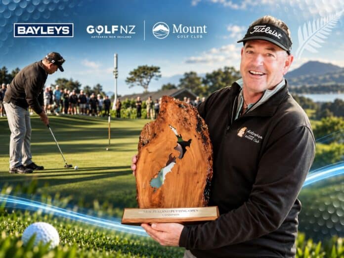 Rotorua Golfer Peter Spiers Wins Inaugural New Zealand Putting Open